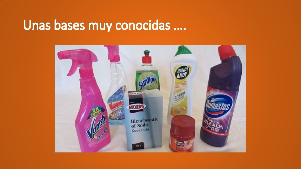 Unas bases muy conocidas …. 