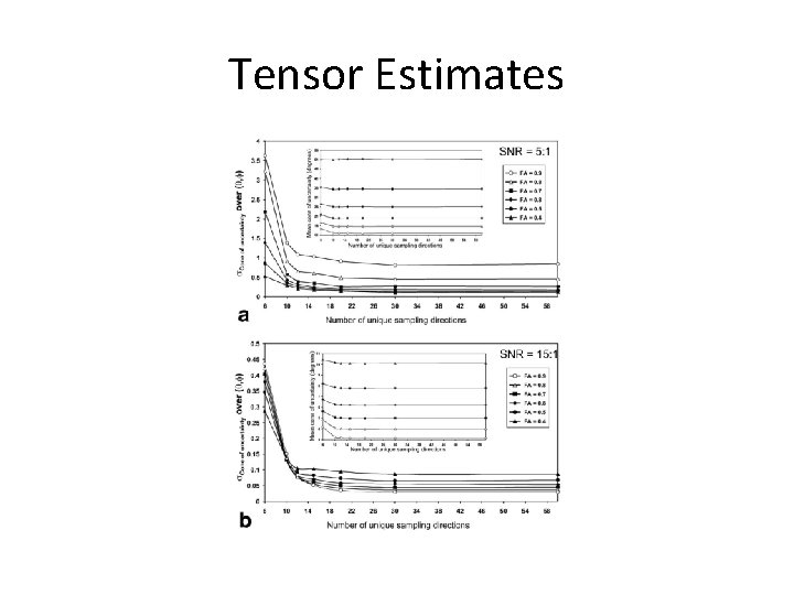 Tensor Estimates 