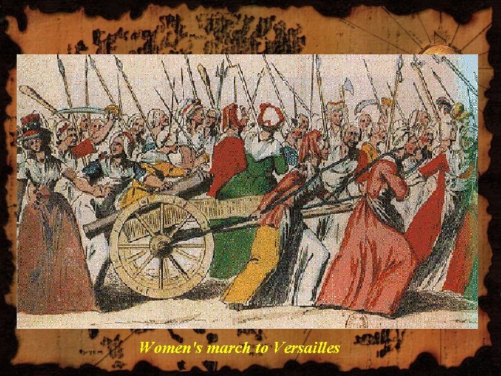 Women's march to Versailles 