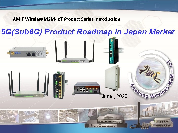 AMIT Wireless M 2 M-Io. T Product Series Introduction 5 G(Sub 6 G) Product