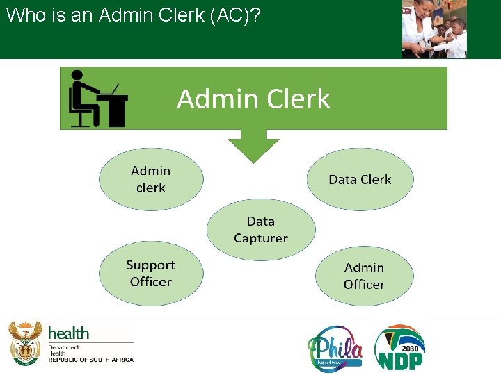 Who is an Admin Clerk (AC)? 