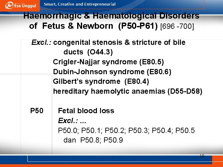 Haemorrhagic & Haematological Disorders of Fetus & Newborn (P 50 -P 61) [696 -700]