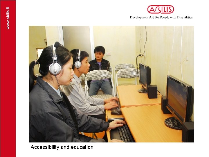 www. abilis. fi Accessibility and education 