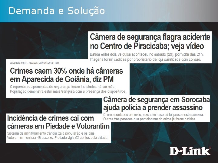 Demanda e Solução 