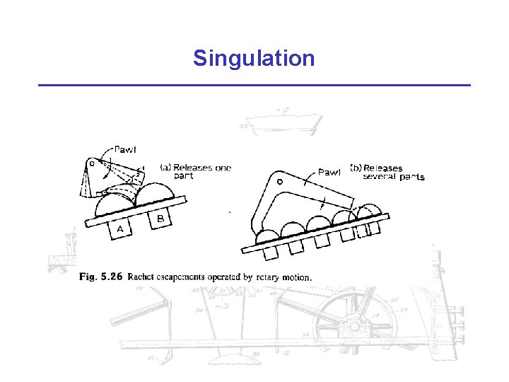 Singulation 