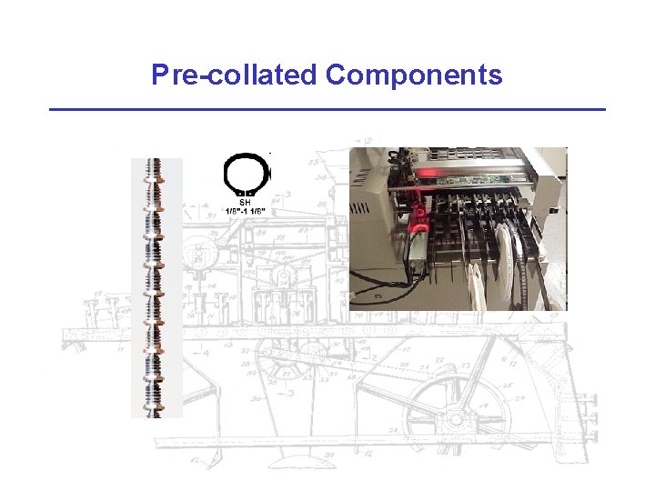 Pre-collated Components 