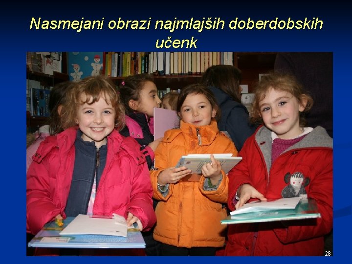 Nasmejani obrazi najmlajših doberdobskih učenk 28 