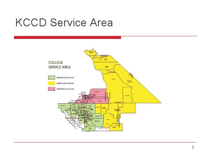 KCCD Service Area 2 