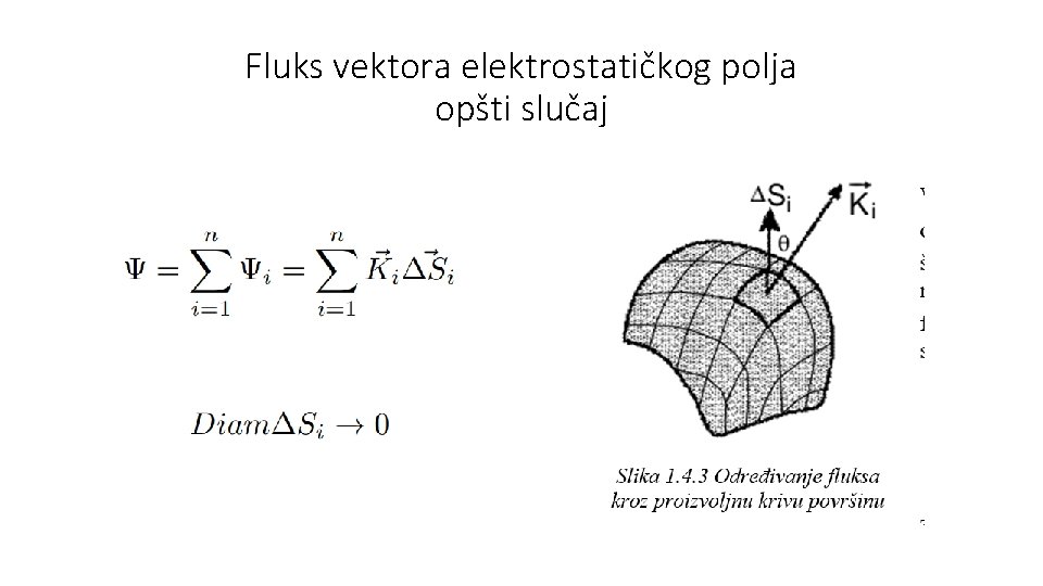 Fluks vektora elektrostatičkog polja opšti slučaj 