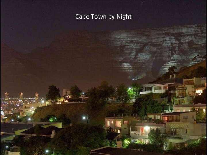 Cape Town by Night 