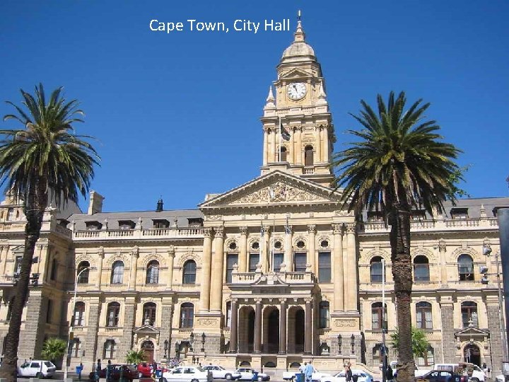 Cape Town, City Hall 