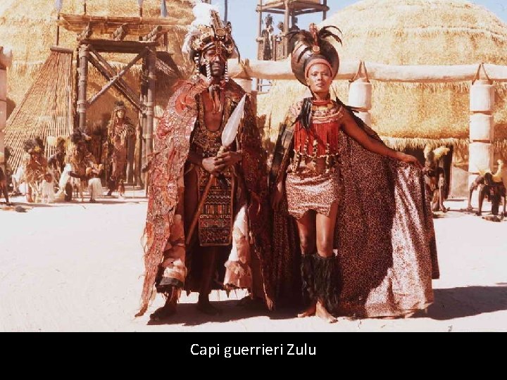 Capi guerrieri Zulu 