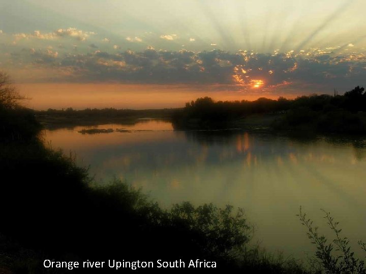 Orange river Upington South Africa 