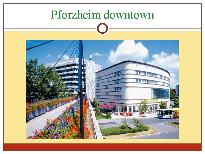Pforzheim downtown 