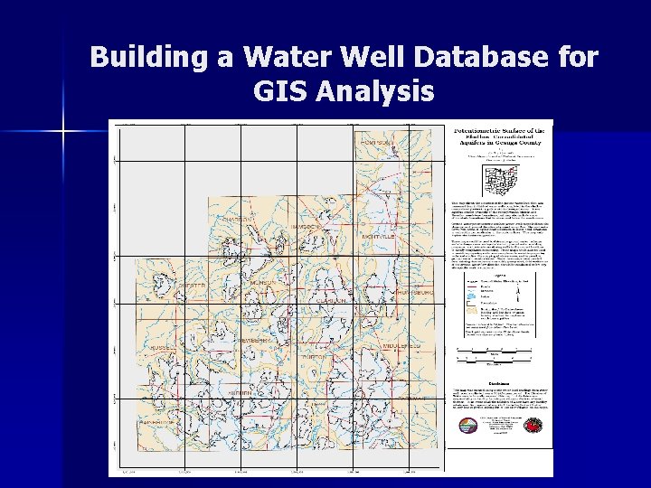 Building a Water Well Database for GIS Analysis 
