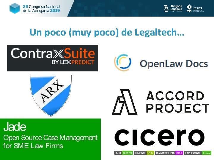 Un poco (muy poco) de Legaltech… 