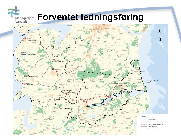 Forventet ledningsføring 