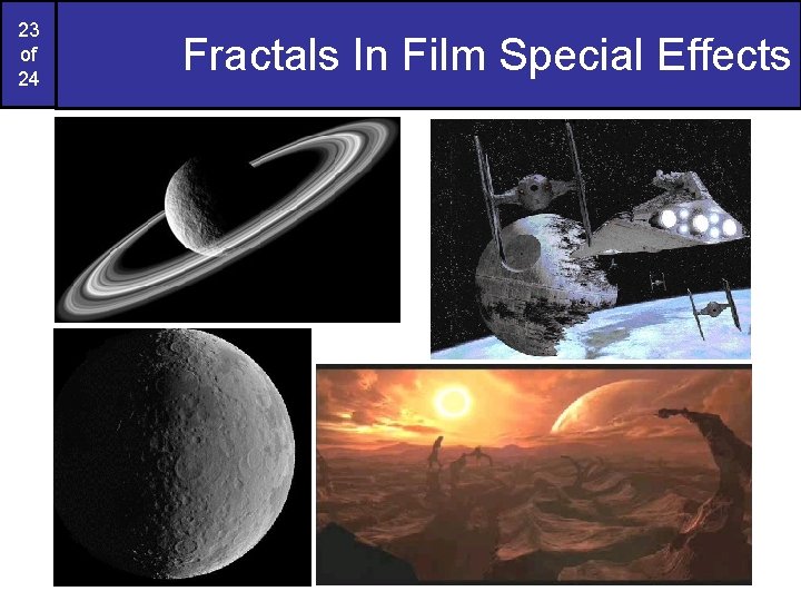 23 of 24 Fractals In Film Special Effects 