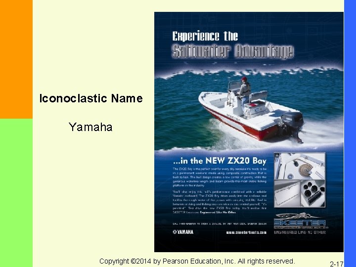 Iconoclastic Name Yamaha Copyright © 2014 by Pearson Education, Inc. All rights reserved. 2