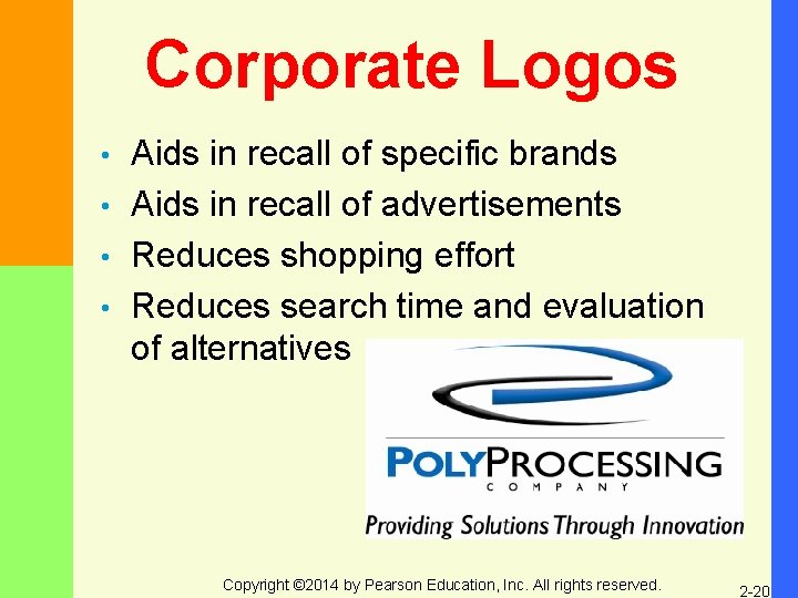 Corporate Logos Aids in recall of specific brands • Aids in recall of advertisements