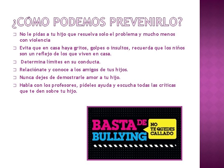 � No le pidas a tu hijo que resuelva solo el problema y mucho