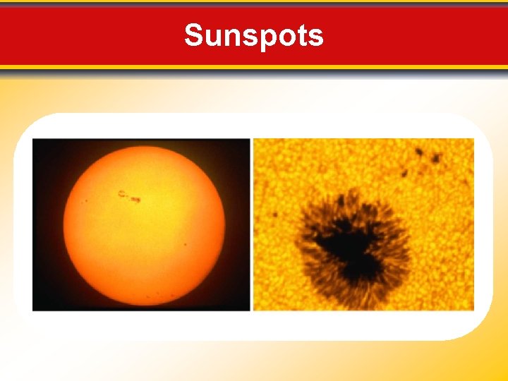 Sunspots 