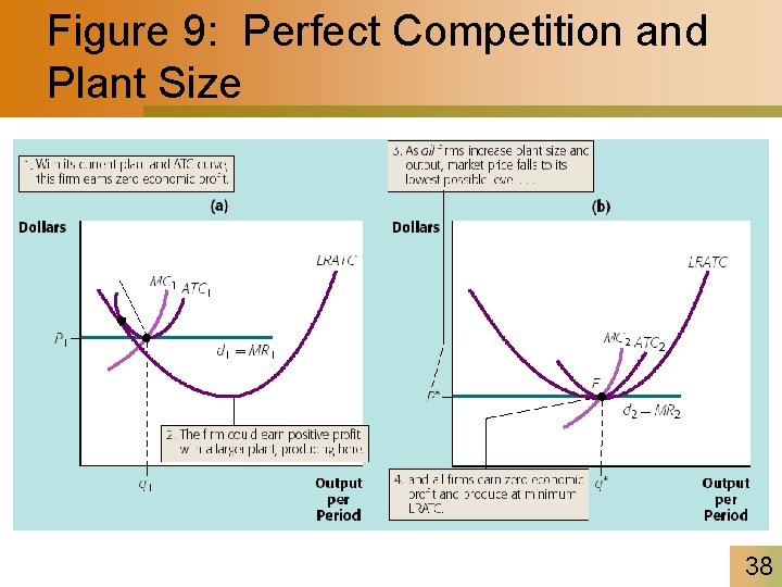 Figure 9: Perfect Competition and Plant Size 38 