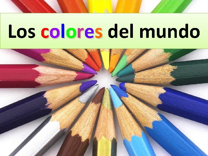 Los colores del mundo 