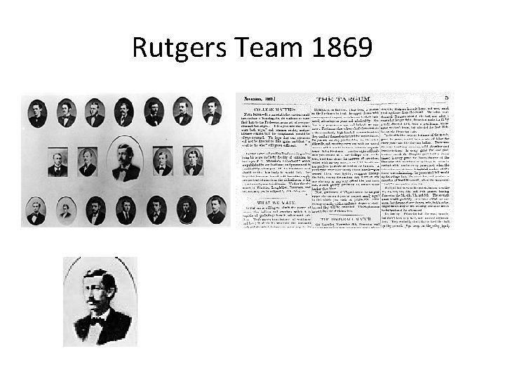 Rutgers Team 1869 