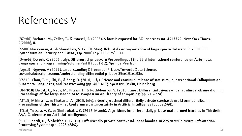 References V [BZH 06] Barbaro, M. , Zeller, T. , & Hansell, S. (2006).