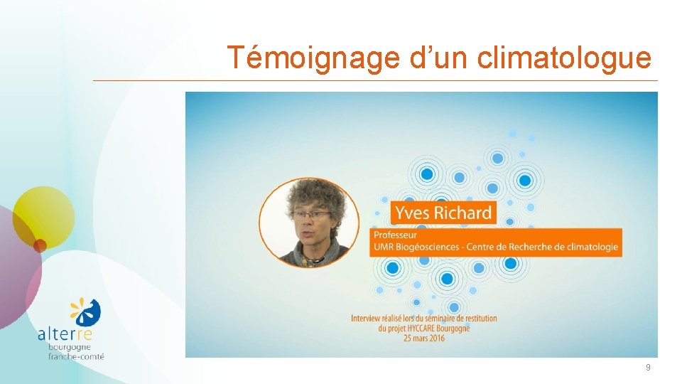 Témoignage d’un climatologue 9 