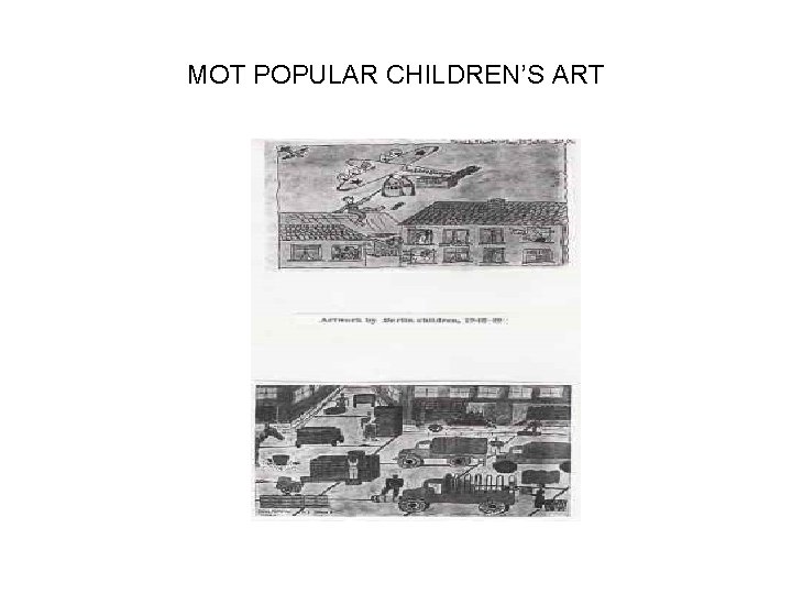 MOT POPULAR CHILDREN’S ART 