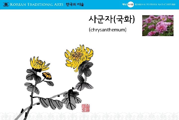 사군자(국화) (chrysanthemum) 