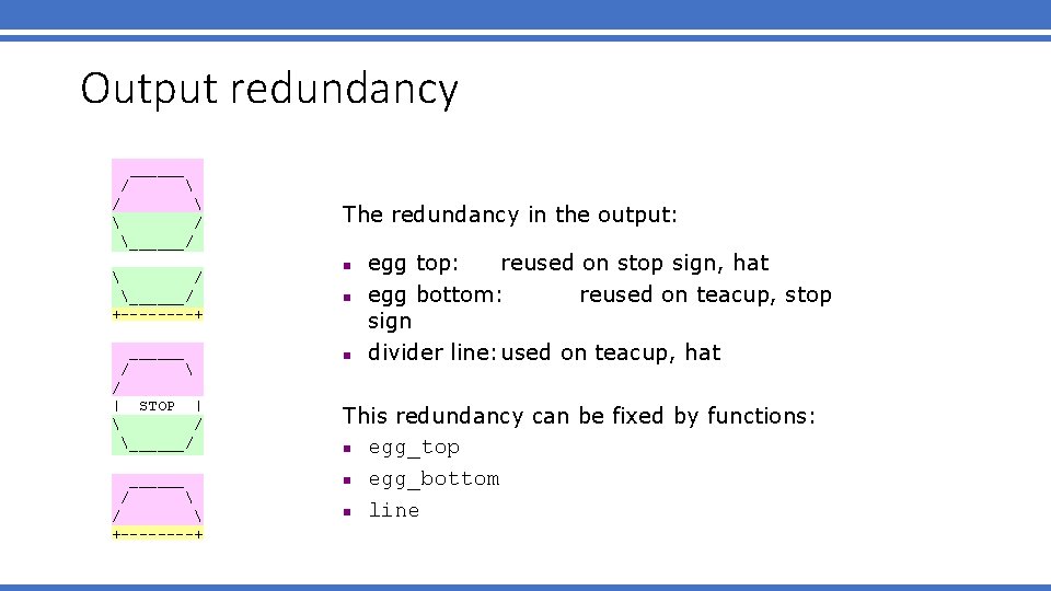 Output redundancy ______ / / ______/ +----+ ______ / / | Output redundancy ______ / / ______/ +----+ ______ / / |