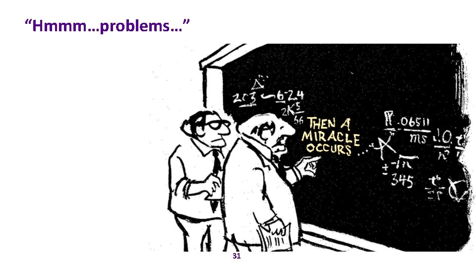 “Hmmm…problems…” 31 