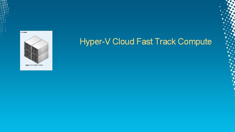 Hyper-V Cloud Fast Track Compute 