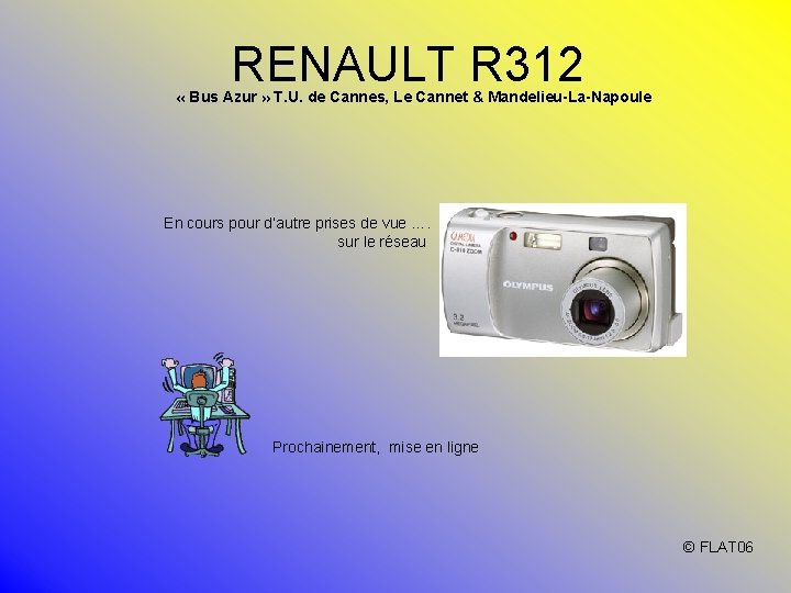 RENAULT R 312 « Bus Azur » T. U. de Cannes, Le Cannet &