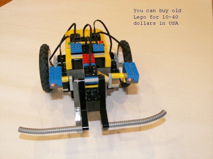 You can buy old Lego for 10 -40 dollars in USA 