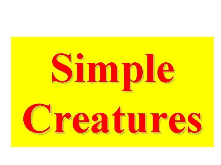 Simple Creatures 