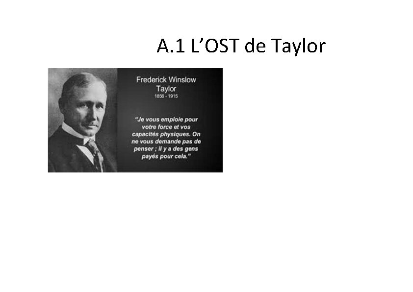 A. 1 L’OST de Taylor 