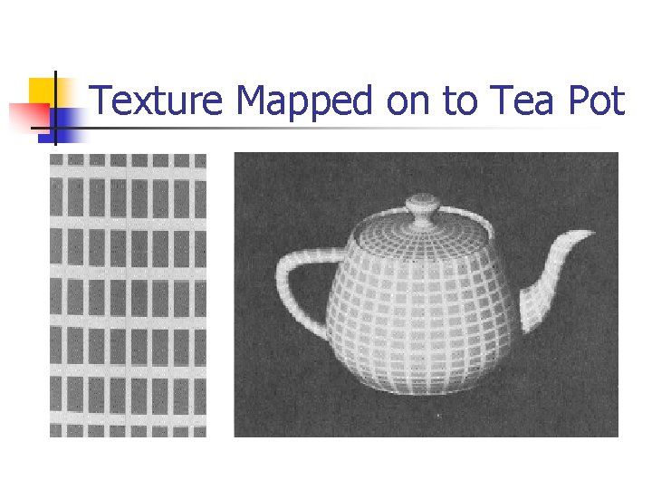 Texture Mapped on to Tea Pot 