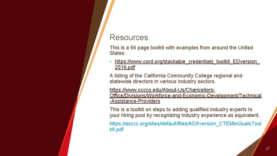 Resources This is a 66 page toolkit with examples from around the United States.