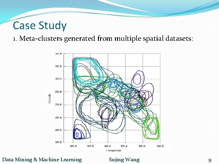 Case Study 1. Meta-clusters generated from multiple spatial datasets: Data Mining & Machine Learning