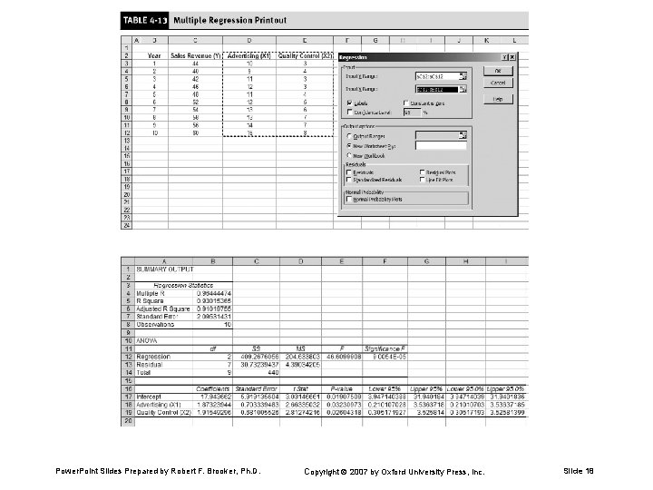 Power. Point Slides Prepared by Robert F. Brooker, Ph. D. Copyright 2007 by Oxford