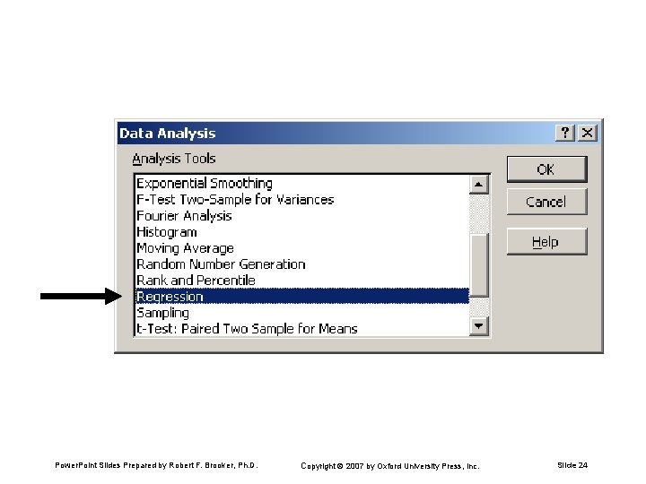 Power. Point Slides Prepared by Robert F. Brooker, Ph. D. Copyright 2007 by Oxford