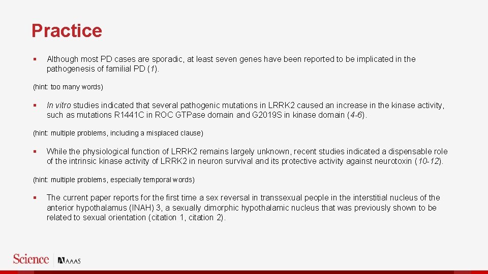 Practice § Although most PD cases are sporadic, at least seven genes have been