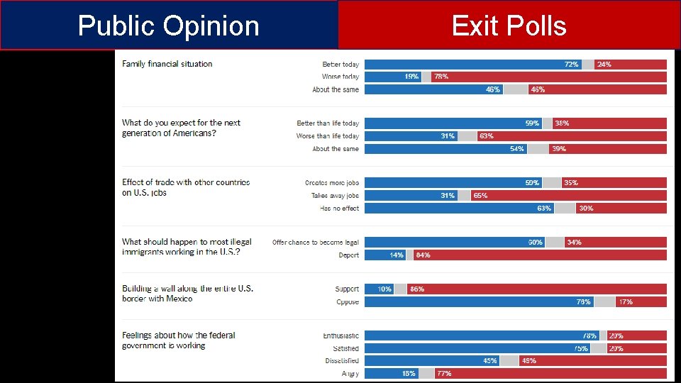 Public Opinion Exit Polls 