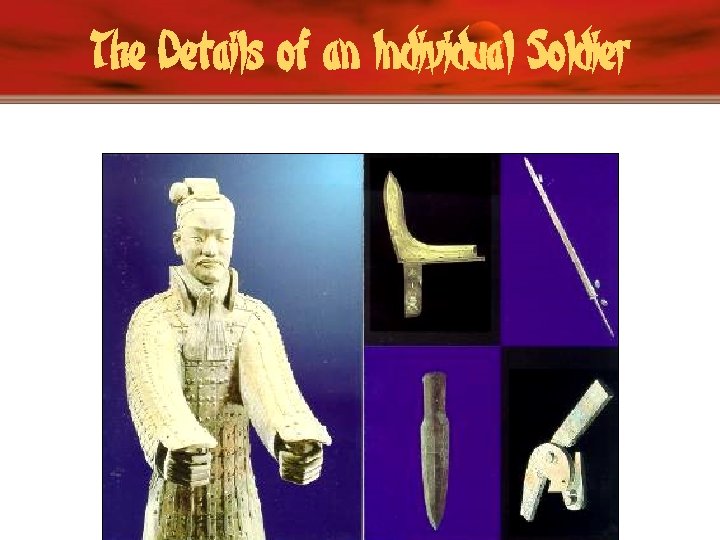 The Details of an Individual Soldier 