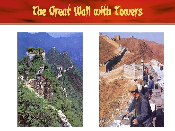 The Great Wall with Towers 