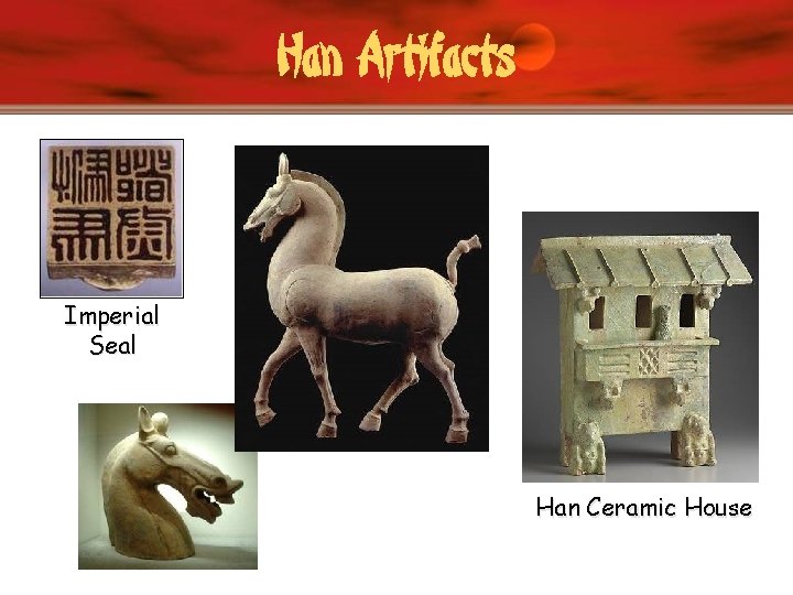 Han Artifacts Imperial Seal Han Ceramic House 